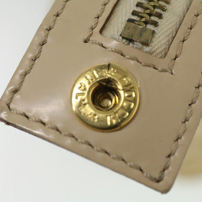 Celine Shoulder Bag Enamel nylon Beige  36352