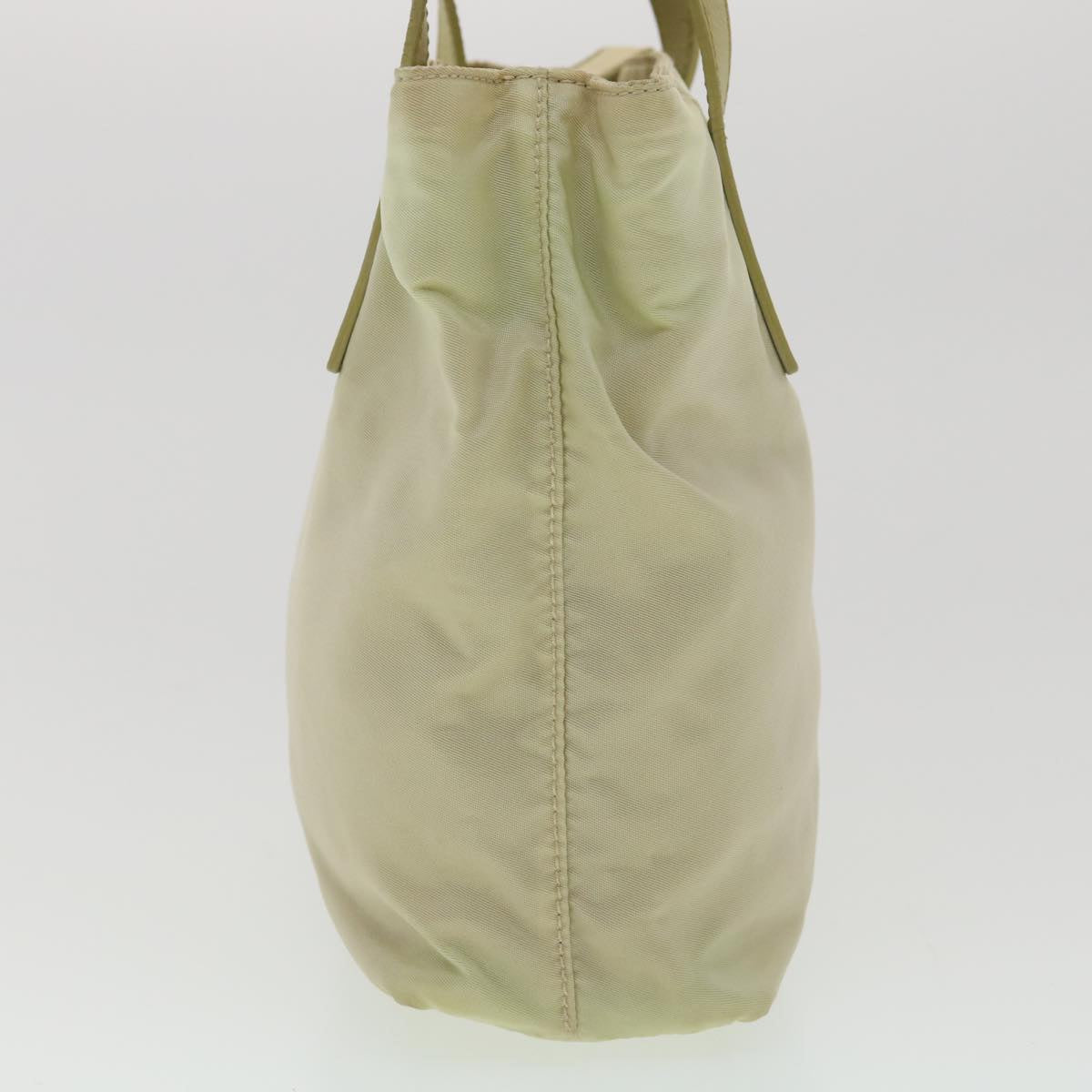 Prada Hand Bag Nylon Khaki  36416