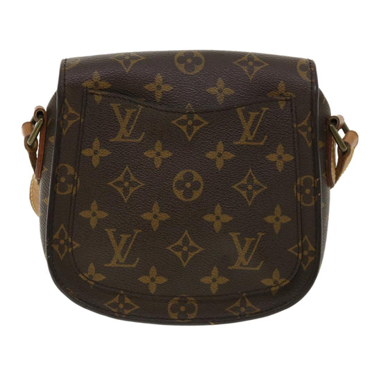 LOUIS VUITTON Monogram Saint Cloud PM Shoulder Bag M51244 LV Auth 36435