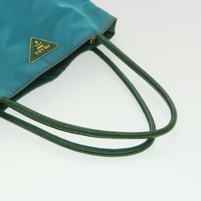 Prada Shoulder Bag Nylon Light Blue  36530