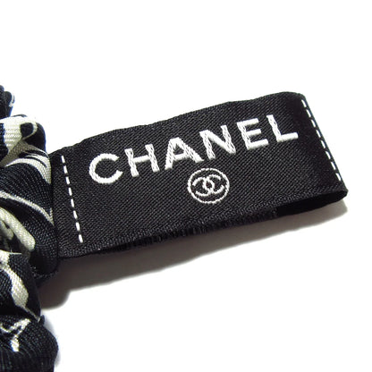Chanel bow silk hair accessory