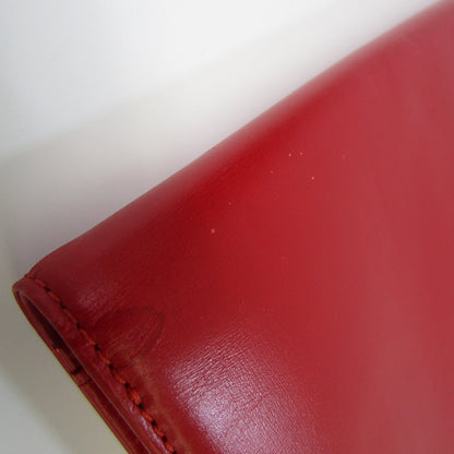 Louis Vuitton Red Leather Opera clutch bag