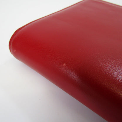 Louis Vuitton Red Leather Opera clutch bag