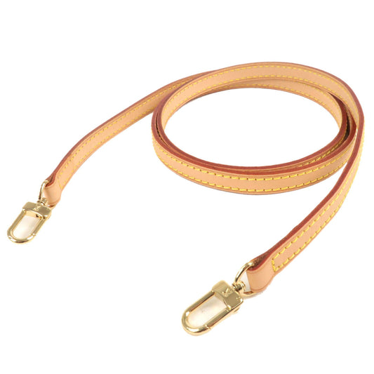 Louis Vuitton Nume Leather Shoulder Strap Beige 120cm J00145