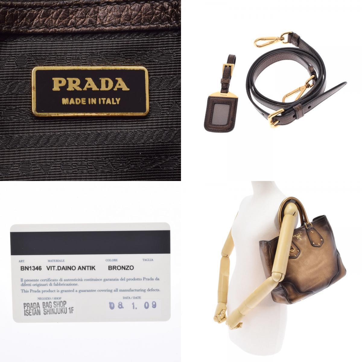 Prada Vitello Handbag