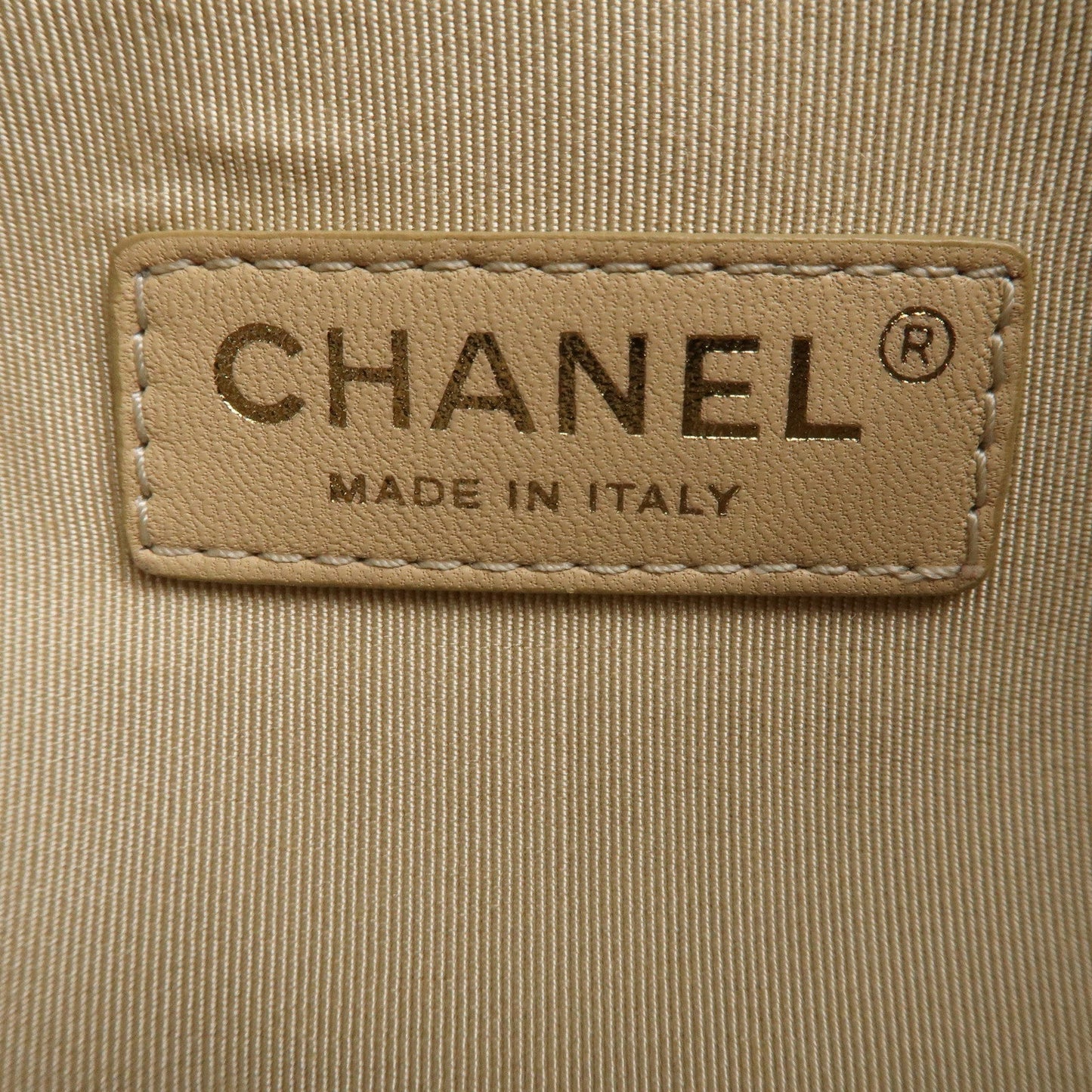 CHANEL Matelasse Lamb Skin Chain Shoulder Bag Black Vintage Gold