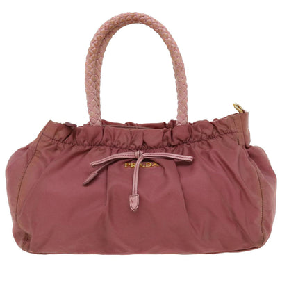 Prada Shoulder Bag Nylon 2way Pink  36966