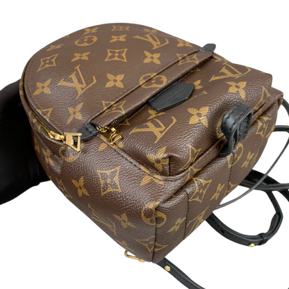 Louis-Vuitton Palm Springs Backpack Mini Monogram Canvas