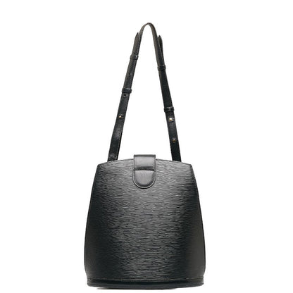 Louis Vuitton Epic Clooney Shoulder Bag M52252 Noir Black Leather  Louis Vuitton