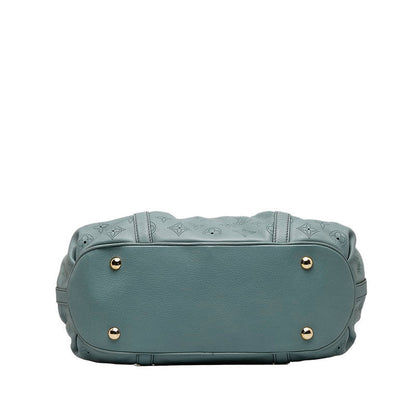 Louis Vuitton Monogram Machina Runner PM Handbag M93442 Blue Shell Pants Ladies LOUIS VUITTON