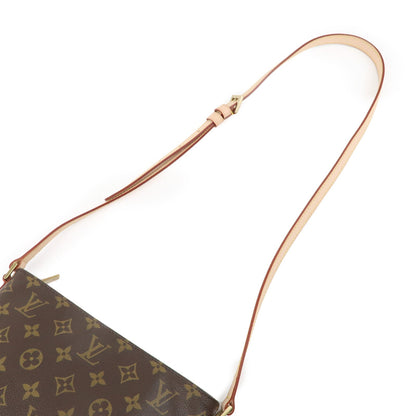 Louis Vuitton Monogram Trotteur Shoulder Bag Brown M51240