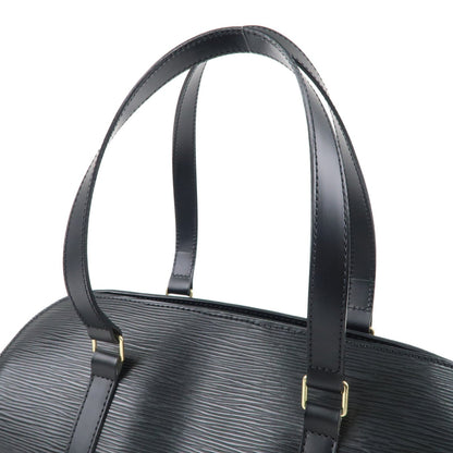 Louis Vuitton Epi Soufflot & Pouch Hand Bag Noir Black M52862