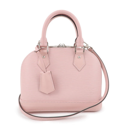 Louis Vuitton Epi Alma BB 2Way Hand Bag Rose Ballerine M41327
