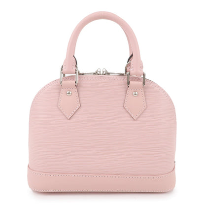 Louis Vuitton Epi Alma BB 2Way Hand Bag Rose Ballerine M41327