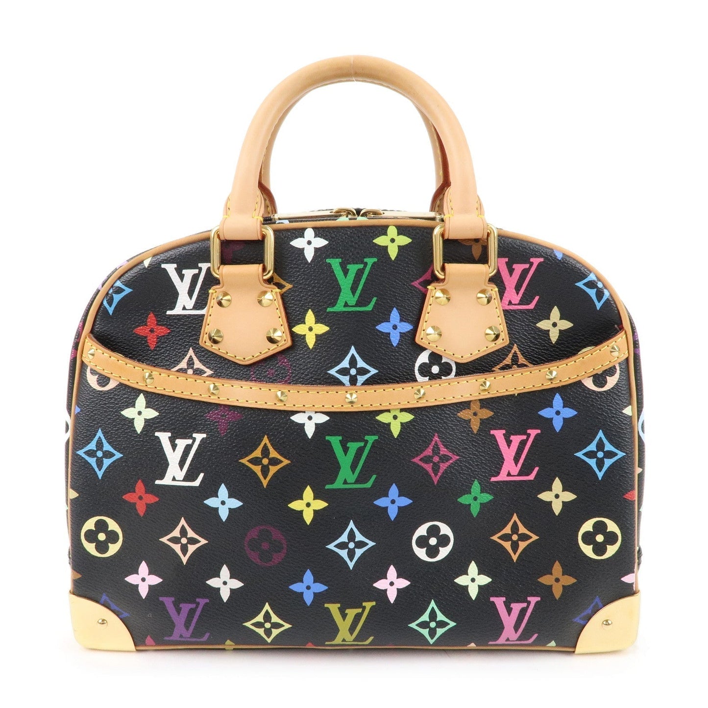 Louis Vuitton Monogram Multi Color Trouville Hand Bag M92662