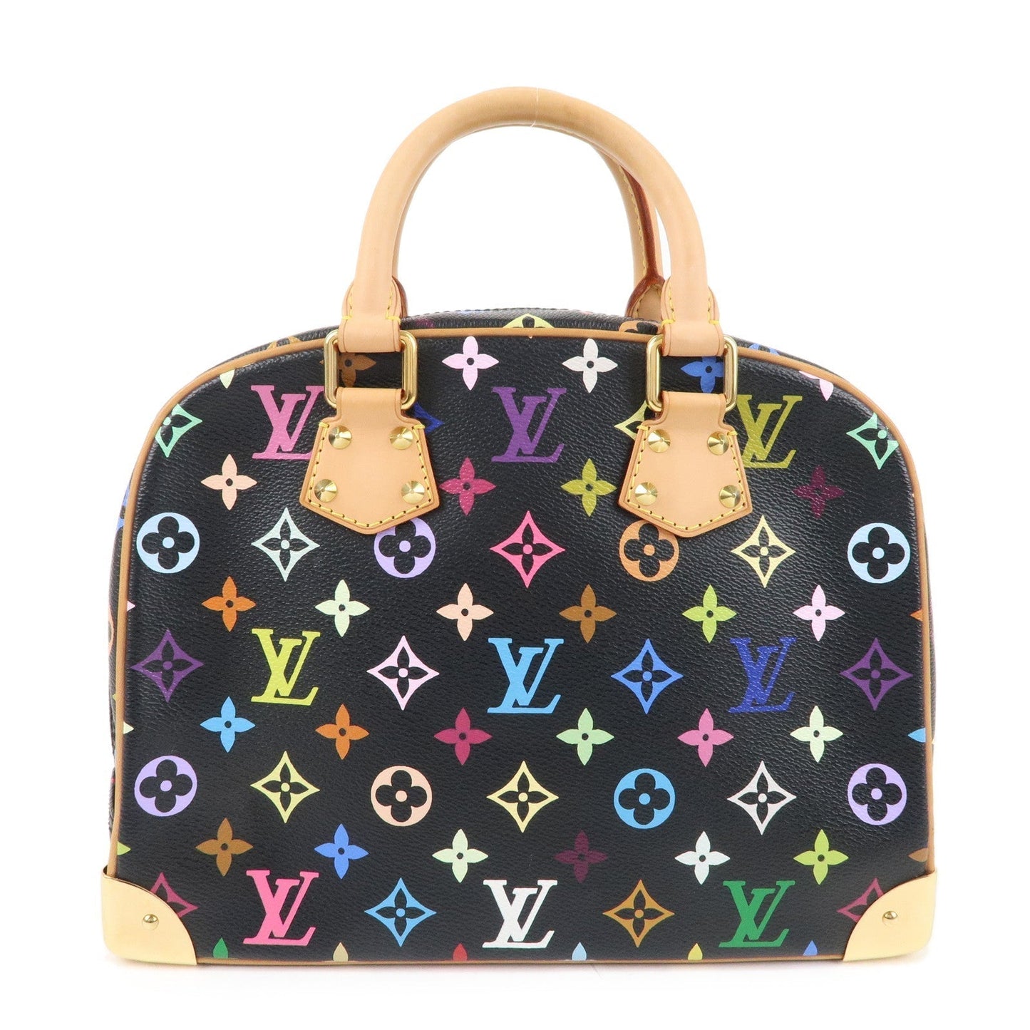 Louis Vuitton Monogram Multi Color Trouville Hand Bag M92662