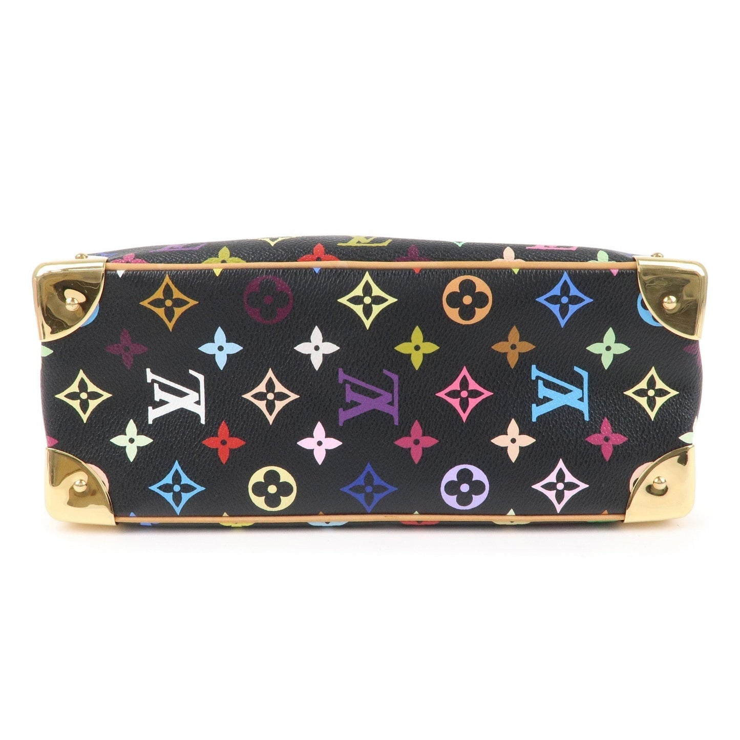 Louis Vuitton Monogram Multi Color Trouville Hand Bag M92662