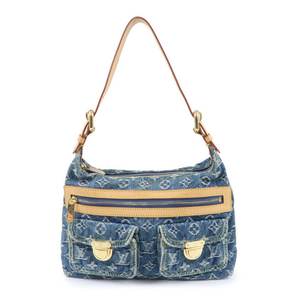 Louis Vuitton Monogram Denim Baggy PM Shoulder Bag M95049