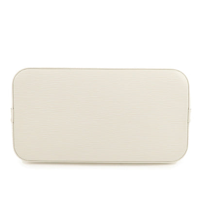 Louis Vuitton Epi Alma Hand Bag GM White Ivoire M5280J