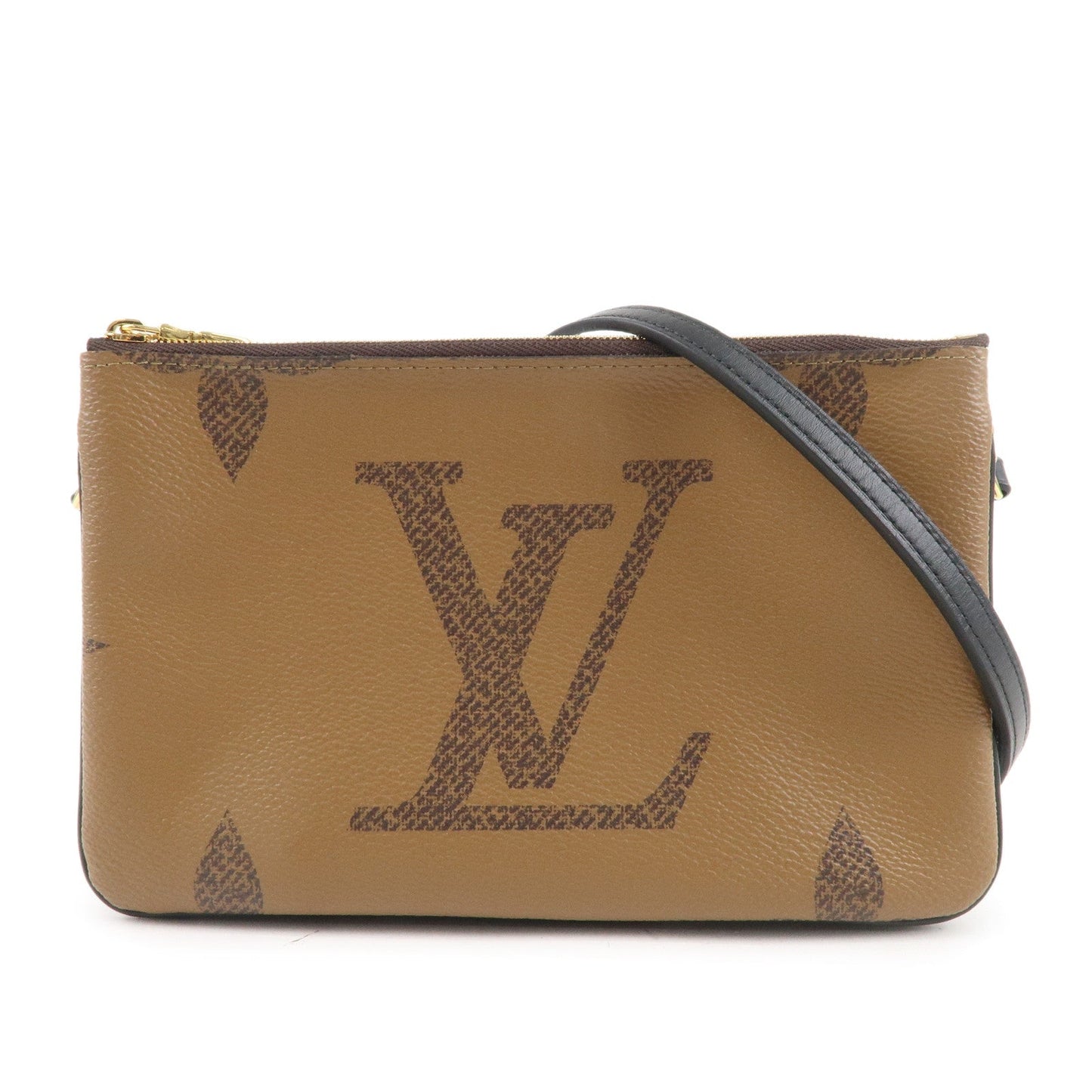 Louis Vuitton Monogram Reverse Pochette Double Zip 2Way Bag M69203