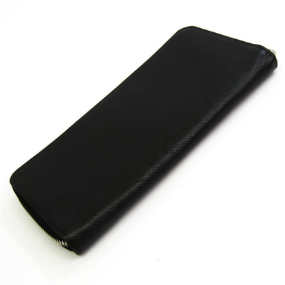 Louis Vuitton Black Leather Zippy Wallet Vertical wallet accessories