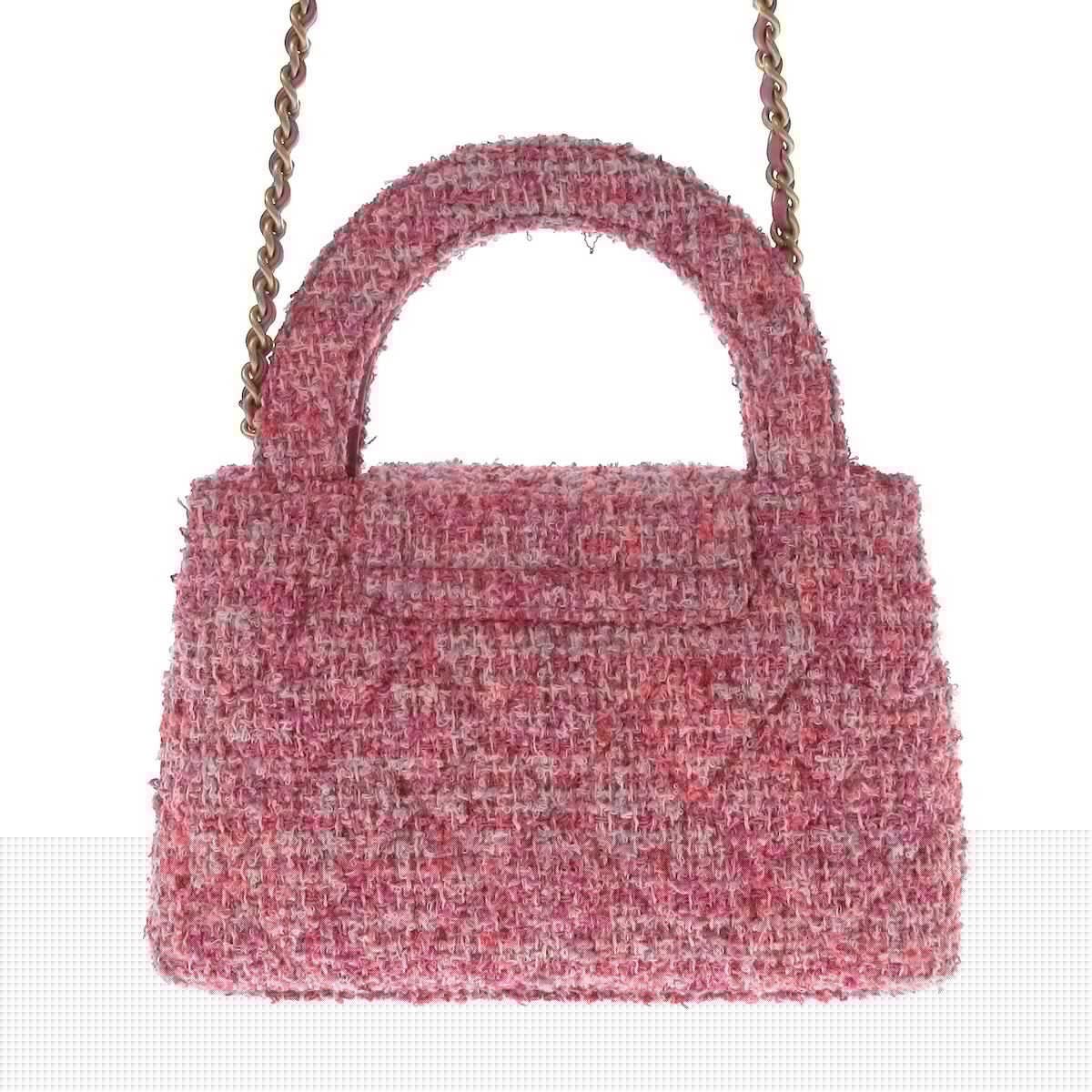 Chanel Kelly Pink tweed Mini Bag
