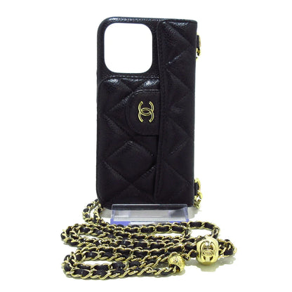 Chanel Black Iphone 13 Case