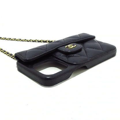 Chanel Black Iphone 13 Case