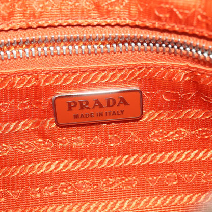 Prada Accessory Pouch Nylon Orange  37889