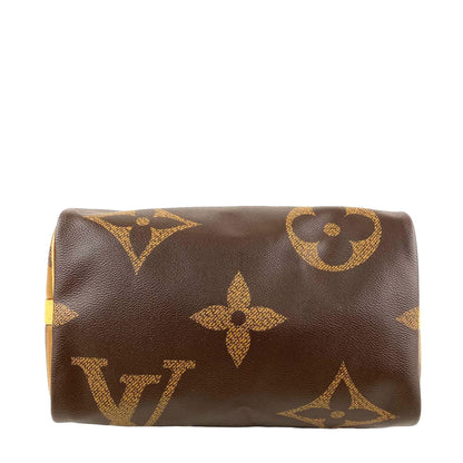 LOUIS VUITTON Speedy 30 Bandoliere Giant Monogram