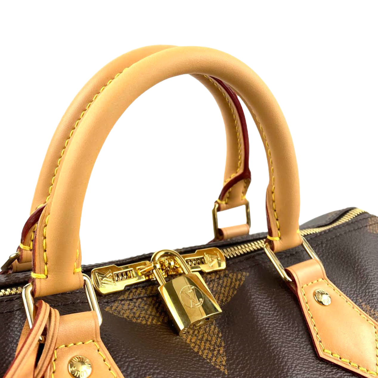 LOUIS VUITTON Speedy 30 Bandoliere Giant Monogram