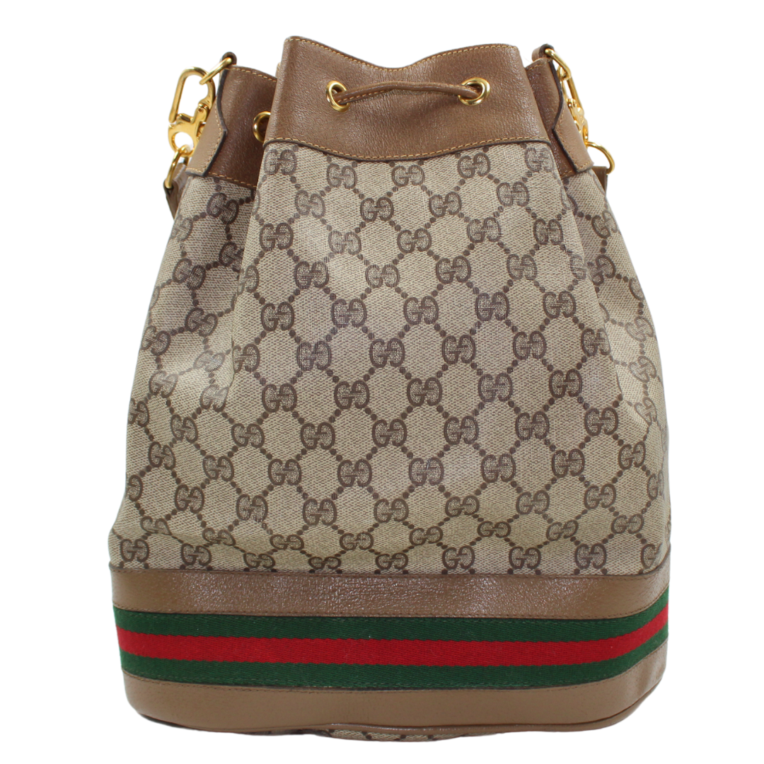 Vintage Gucci Ophidia GG Supreme Bucket Bag