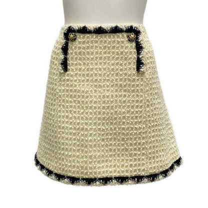 Chanel wool skirt