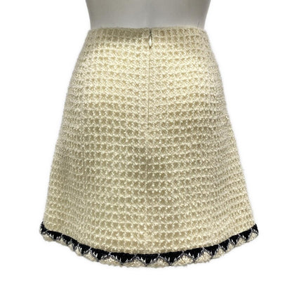 Chanel wool skirt