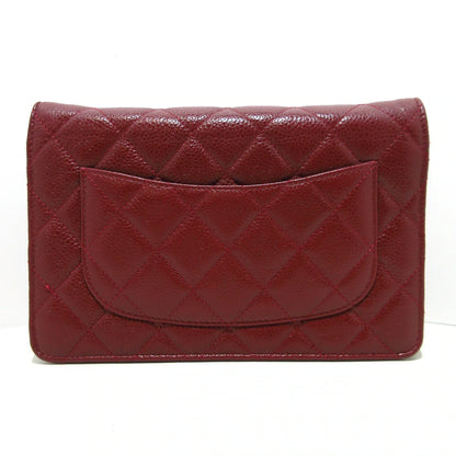 Chanel Red Wallet On Chain