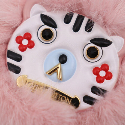 Louis Vuitton  Fur Leather Keyring
