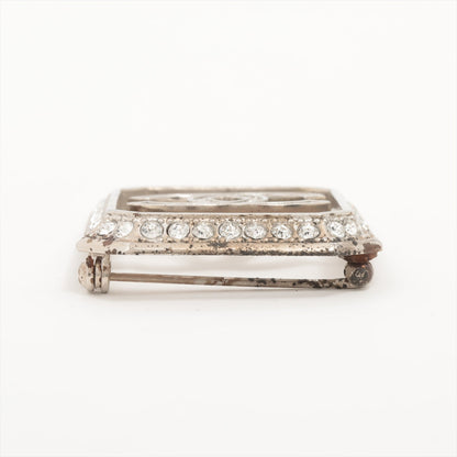 Chanel Coco B18P Brochure GP Rhinestone Silver