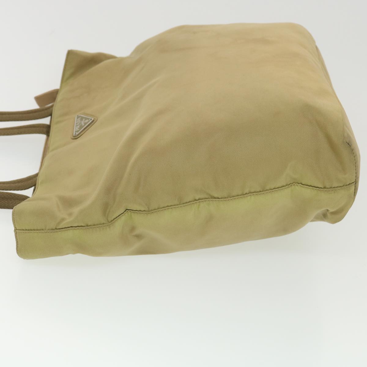 Prada Shoulder Bag Nylon Khaki  38297