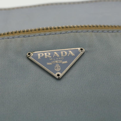 Prada Shoulder Bag Nylon Light Blue  38317