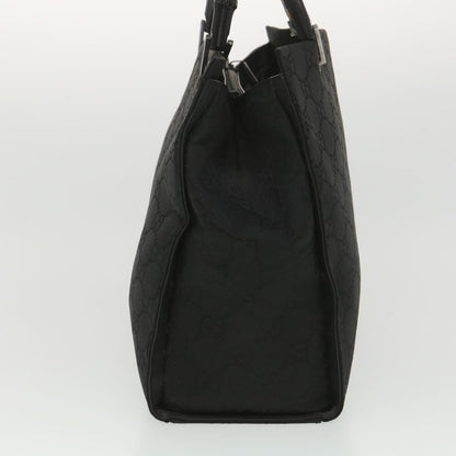 GUCCI GG Canvas Hand Bag Black  38354