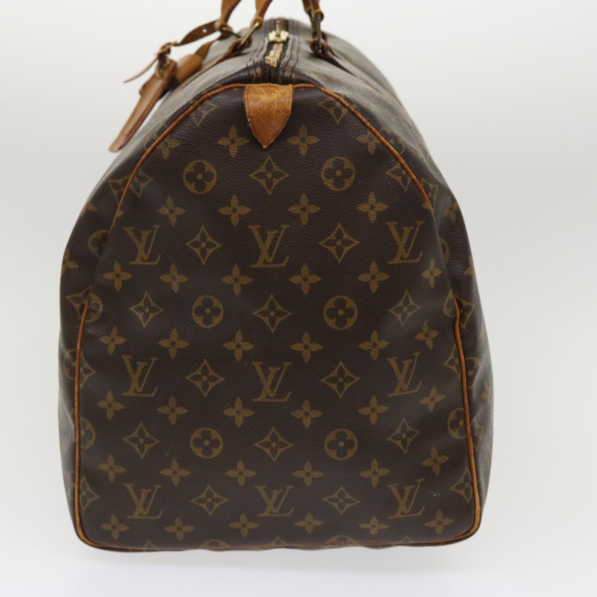 LOUIS VUITTON Monogram Keepall 55 Boston Bag M41424 LV 38409