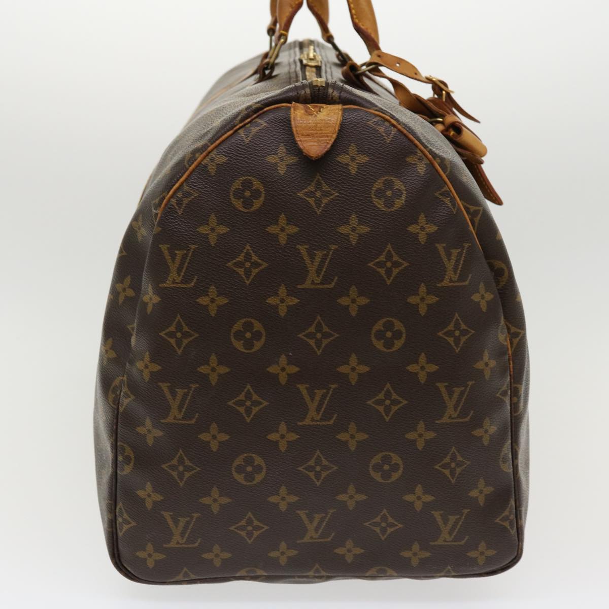 LOUIS VUITTON Monogram Keepall 55 Boston Bag M41424 LV 38409