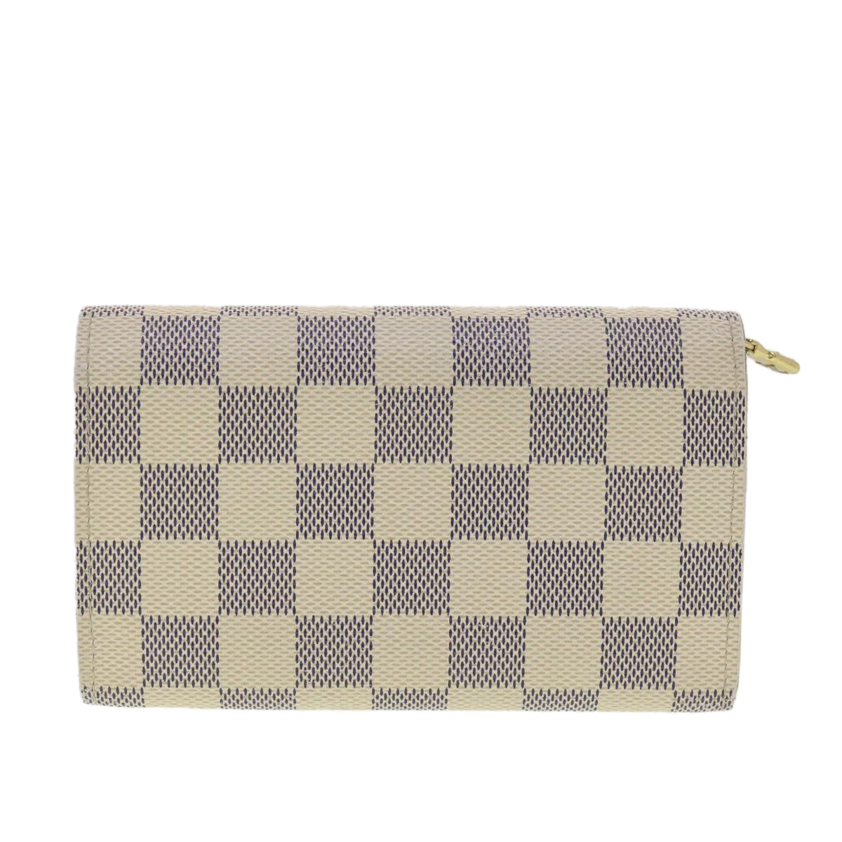 LOUIS VUITTON Damier Azur Porte Monnaie Billets Tresol Wallet N61744 38421