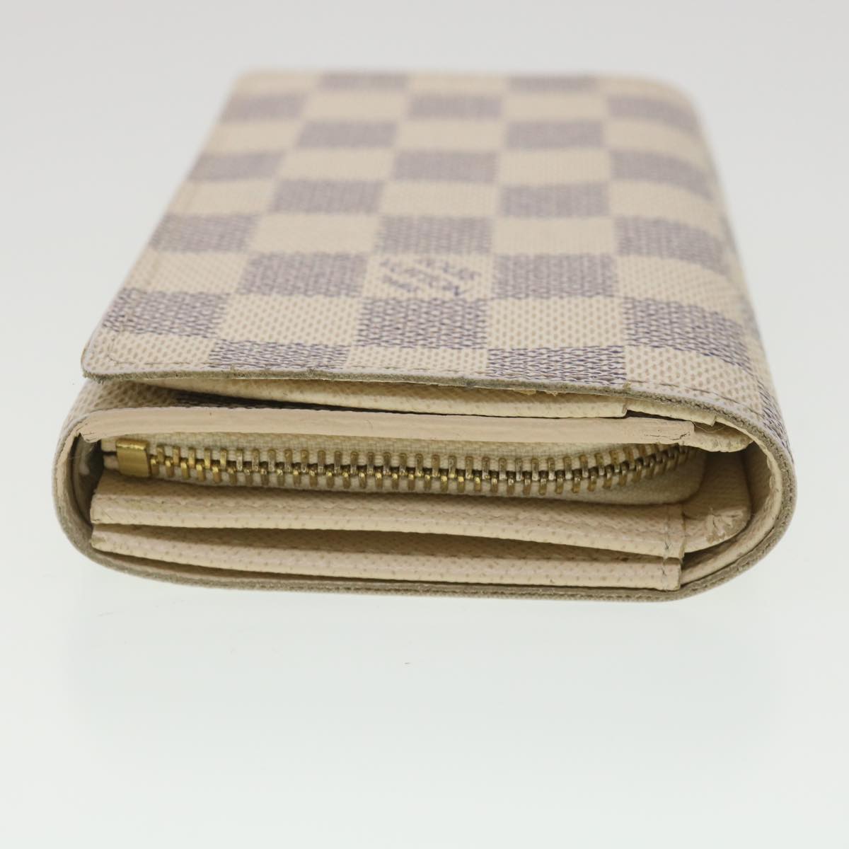 LOUIS VUITTON Damier Azur Porte Monnaie Billets Tresol Wallet N61744 38421