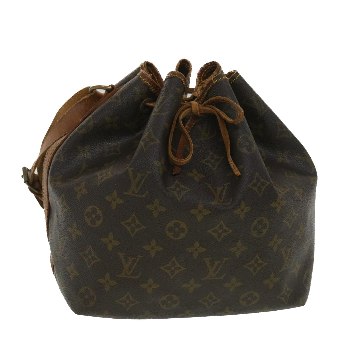 LOUIS VUITTON Monogram Petit Noe Shoulder Bag M42226 LV 38442