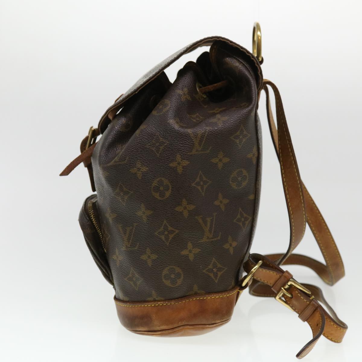 LOUIS VUITTON Monogram Montsouris MM Backpack M51136 LV 38460