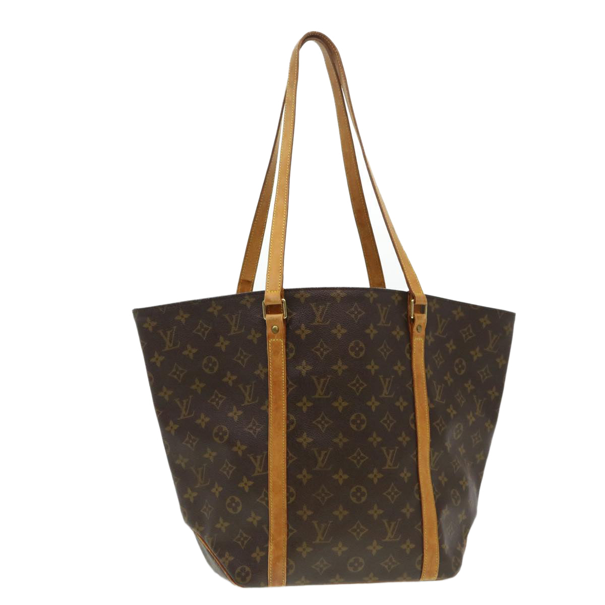 LOUIS VUITTON Monogram Sac Shopping Tote Bag M51108 LV 38461