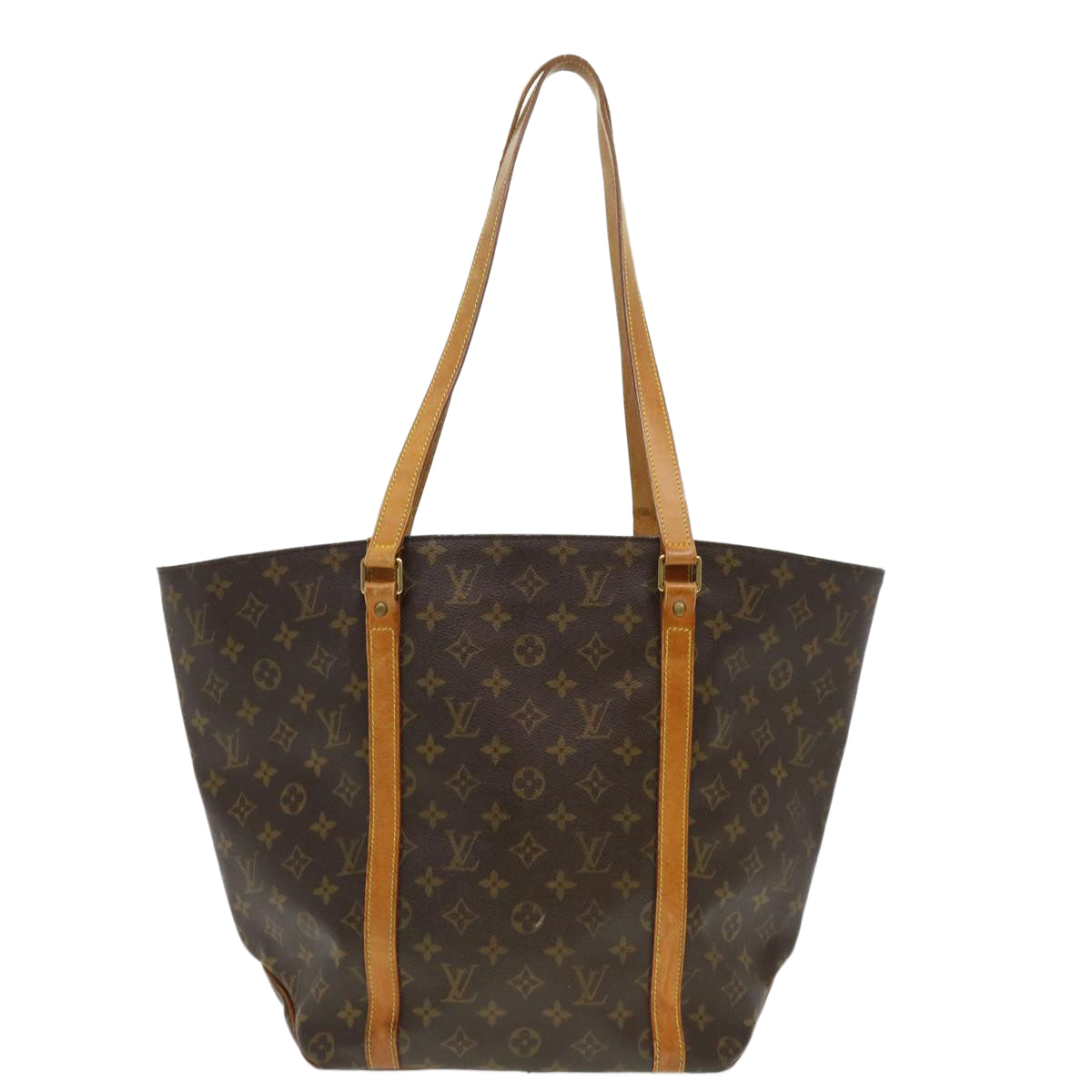 LOUIS VUITTON Monogram Sac Shopping Tote Bag M51108 LV 38461