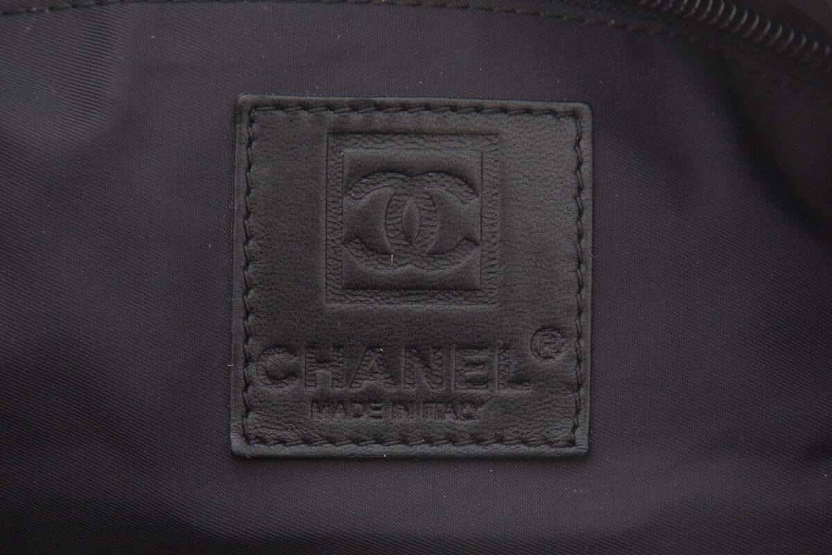 Chanel 2008/09 Black Sports CC Barrel Bag