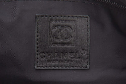Chanel 2008/09 Black Sports CC Barrel Bag